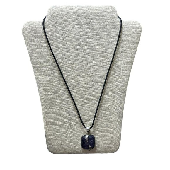 Lia Sophia Jewelry - Lia‎ Sophia Terrain Blackberry Purple Sparkle Goldstone Silver Necklace